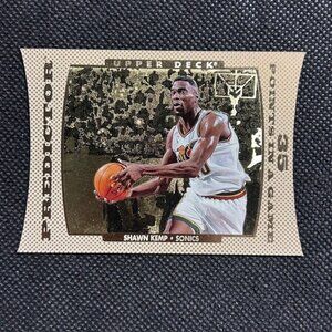 1996-97 Upper Deck - Redemption Predictors Series 1 Shawn Kemp #P16 Sonics